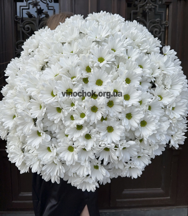 Букет з 50 хрезантем